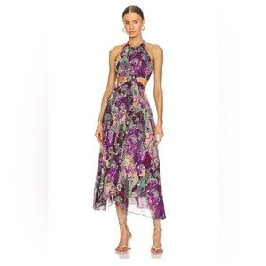 alc stella satin and lace midi dress A.L.C. Stella Dress - Exclusive